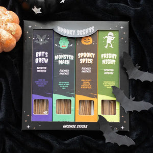 Set de Inciensos Halloween – Aromas Misteriosos y Estacionales | Varitas Edición Especial Regalo Esotergia