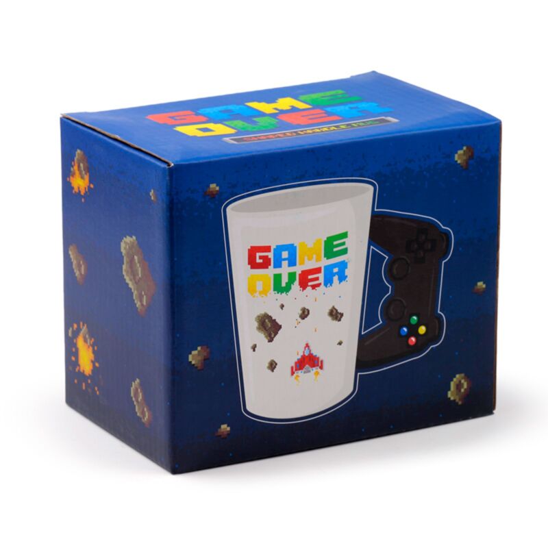[PREVENTA] Taza de Cerámica: Nivel Gamer con Asa de Mando Esotergia