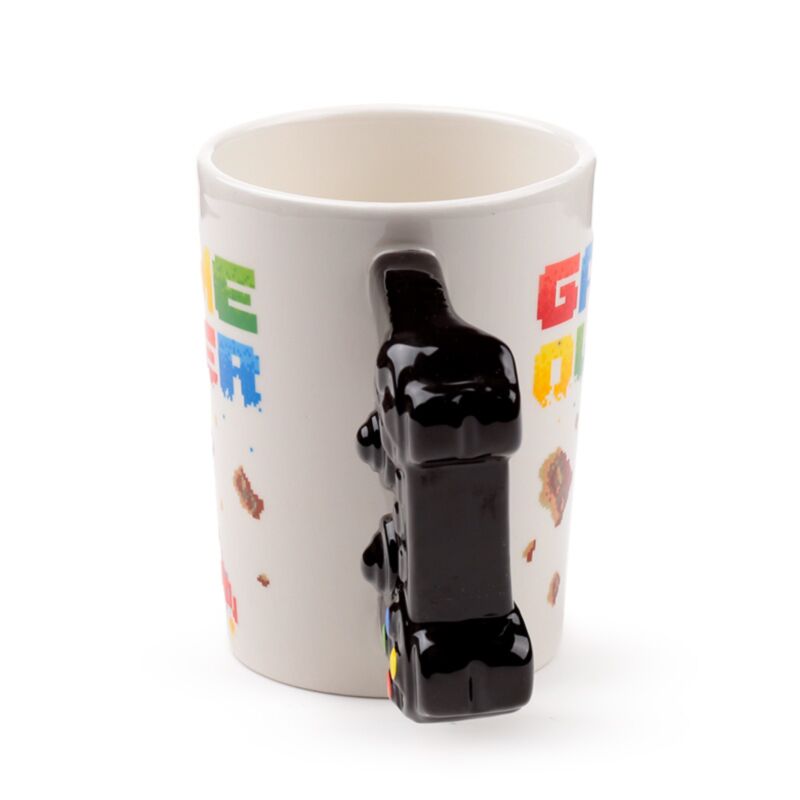 [PREVENTA] Taza de Cerámica: Nivel Gamer con Asa de Mando Esotergia