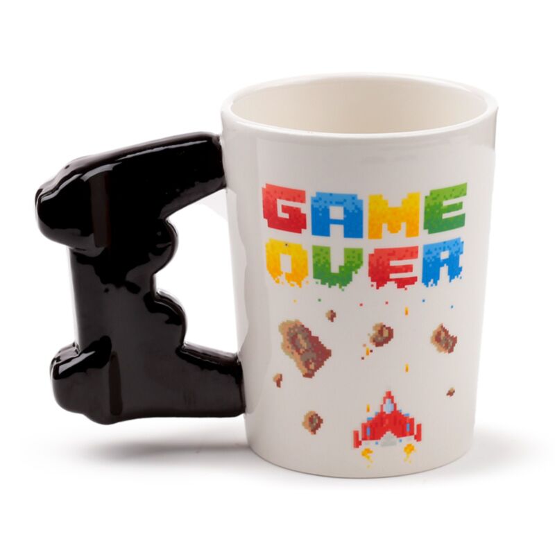 [PREVENTA] Taza de Cerámica: Nivel Gamer con Asa de Mando Esotergia