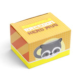 [PREVENTA] Taza de Cerámica 3D: Pequeño Mapache Curioso Esotergia