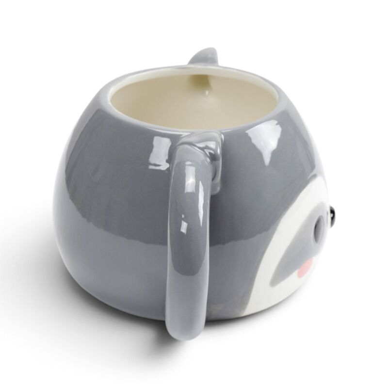 [PREVENTA] Taza de Cerámica 3D: Pequeño Mapache Curioso Esotergia