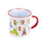 [PREVENTA] Taza de Porcelana: Caballeros y Dragones Esotergia