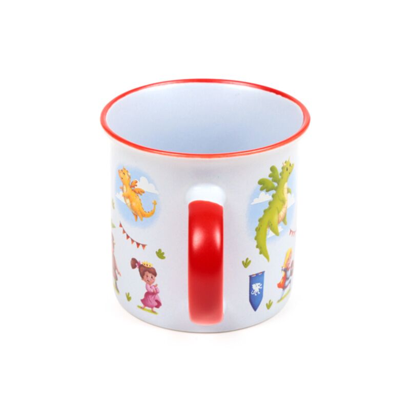 [PREVENTA] Taza de Porcelana: Caballeros y Dragones Esotergia