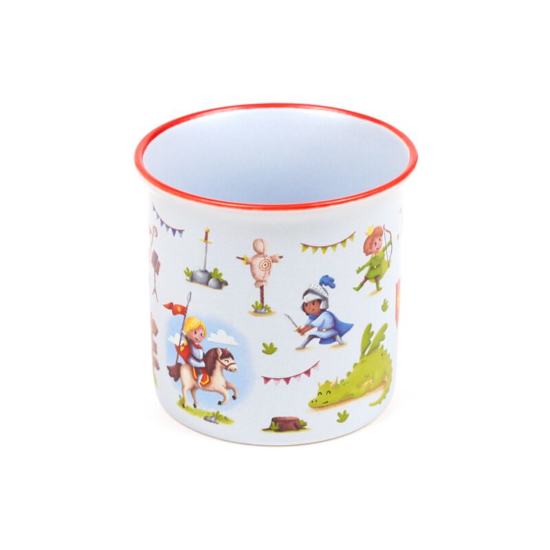 [PREVENTA] Taza de Porcelana: Caballeros y Dragones Esotergia
