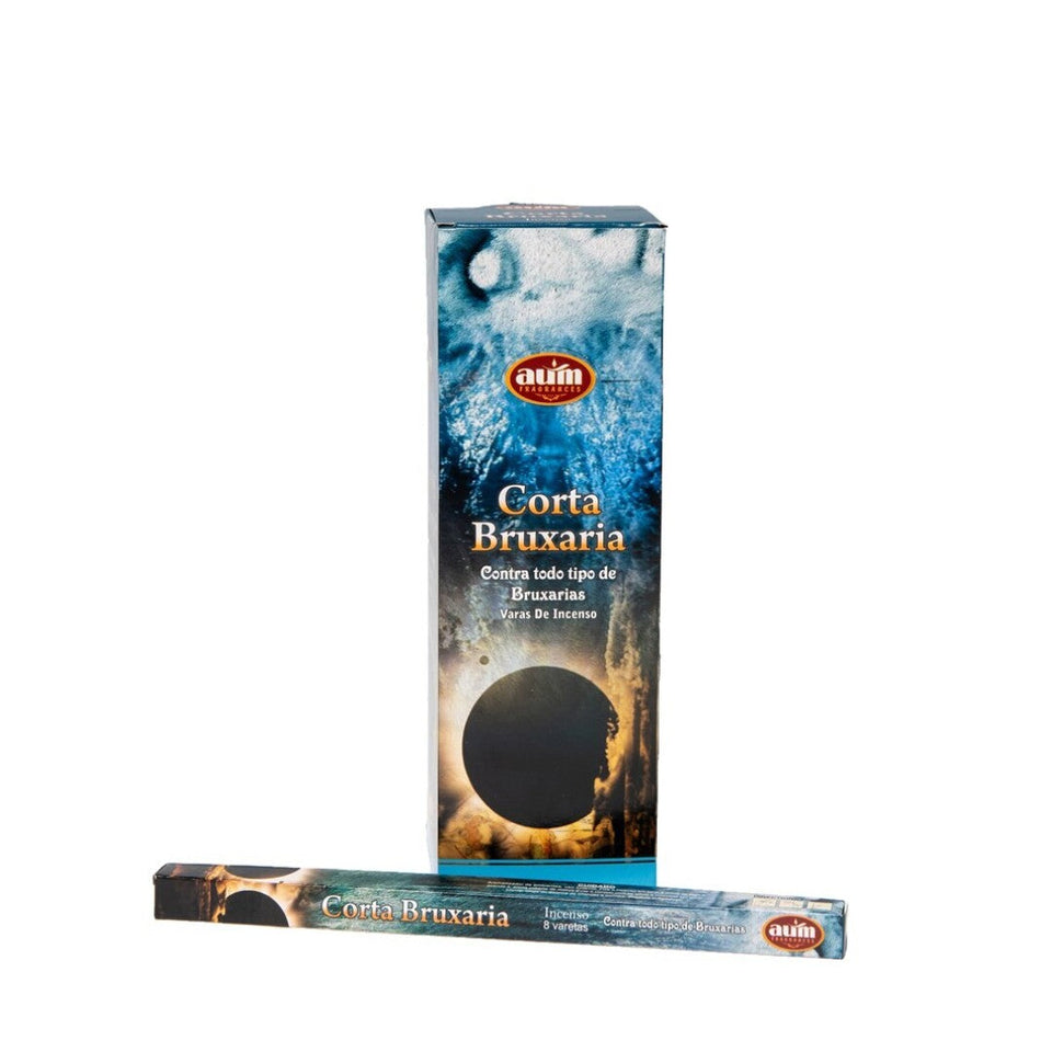 Varitas Incienso Corta Brujería AUM (8 Varillas) - Limpieza Energética y Protección Espiritual Esotergia Tienda