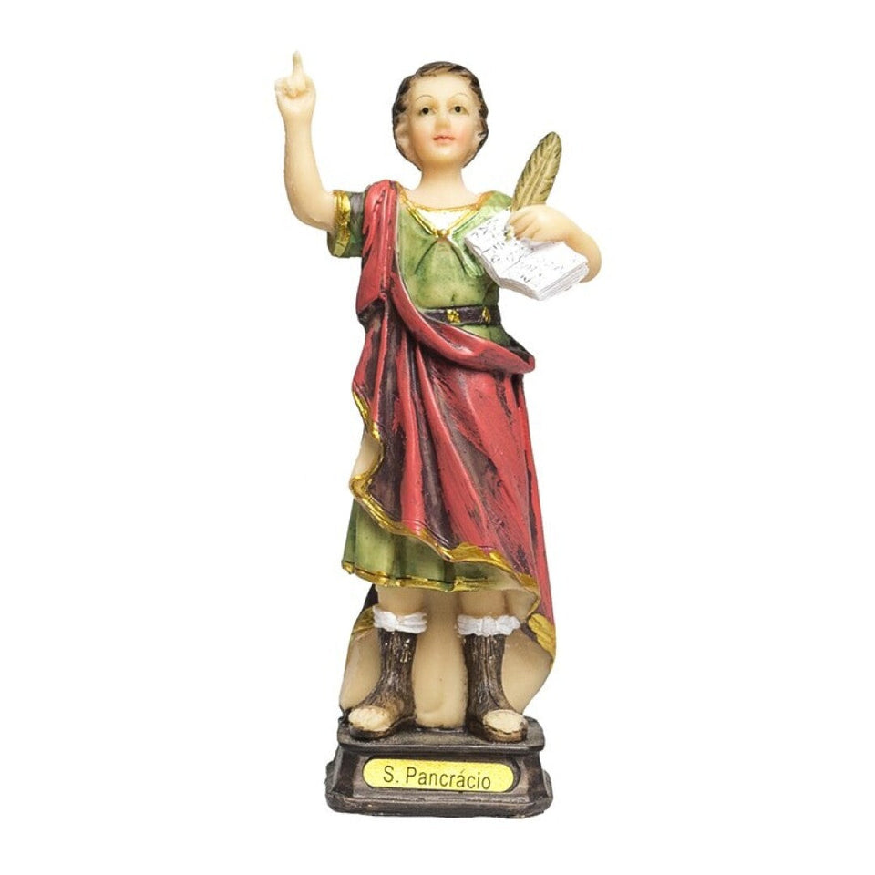 Figura de San Pancracio 15cm | Atrae Trabajo, Dinero, Salud y Éxito en los Negocios Esotergia Tienda