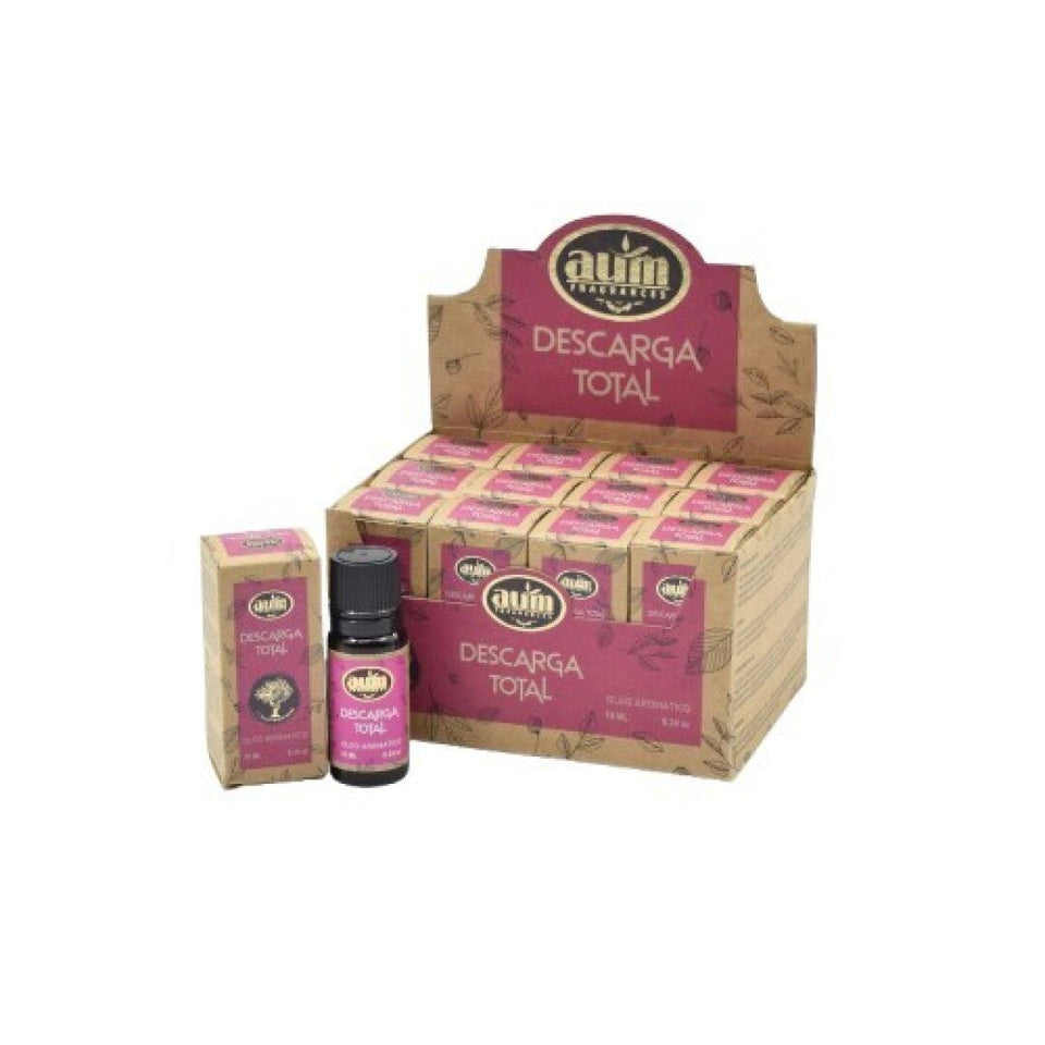 Aceite Aromático Orgánico Descarga Total 10ml AUM | Limpieza Profunda, Rompe Bloqueos y Reseteo Energético Esotergia