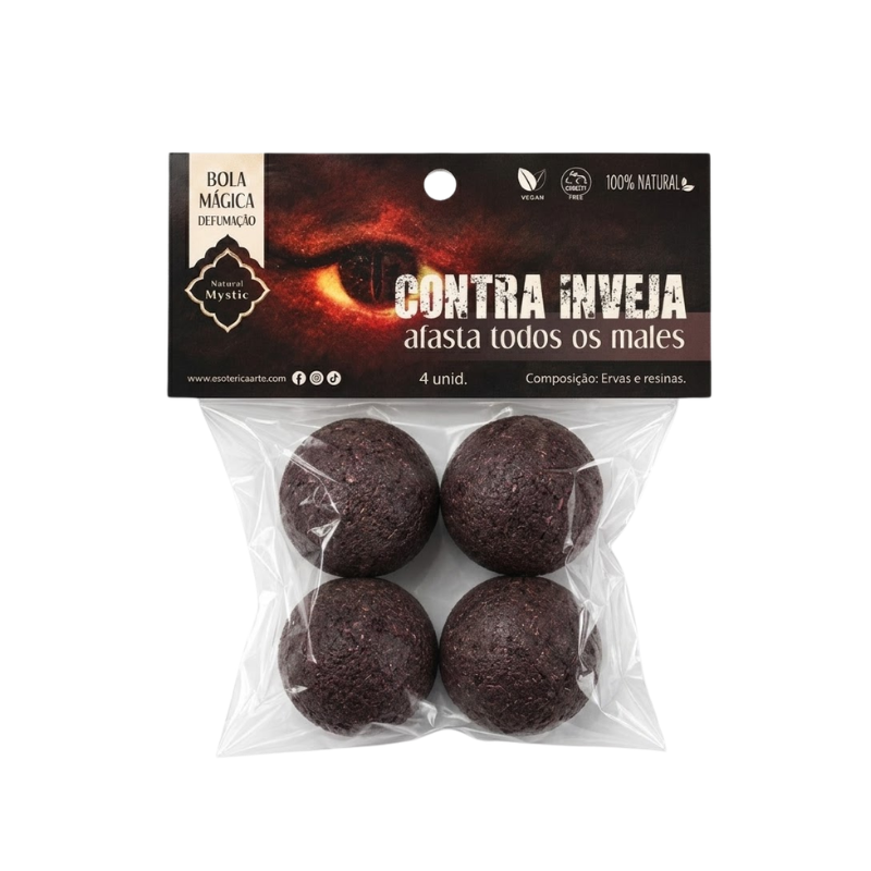 Bombitas de Defumación Natural 'Contra Envidia' | Protección y Limpieza (4 Unid) Esotergia