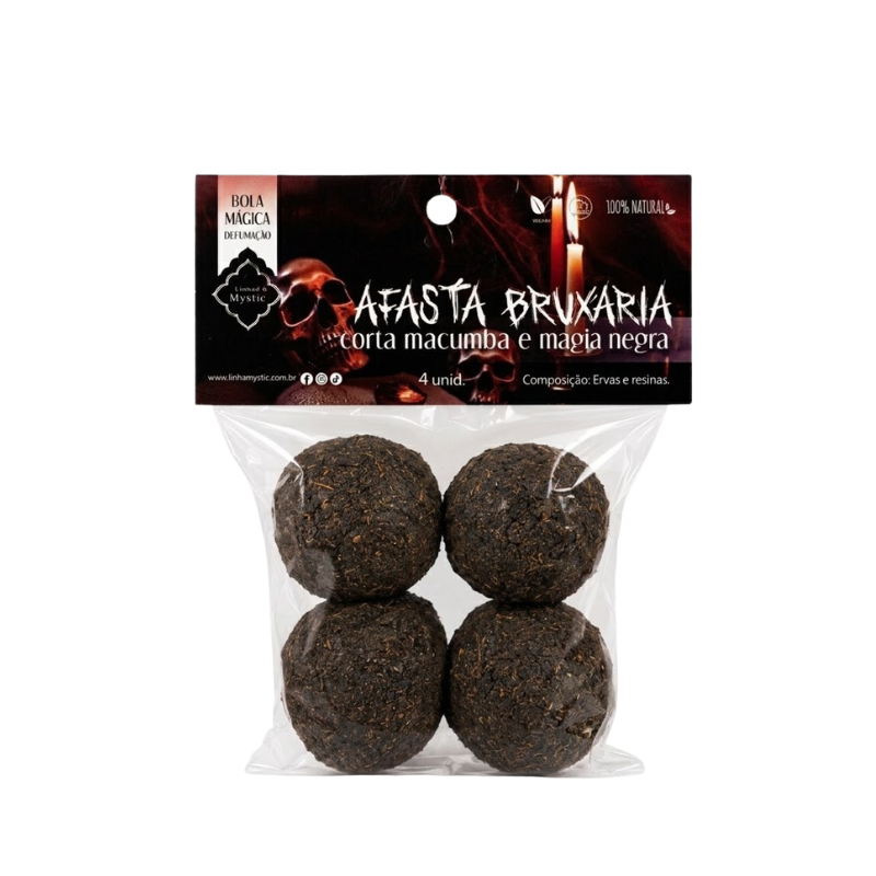 Bombitas de Defumación Natural 'Arrasa Brujería' | Corta Magia Negra (4 Unid) Esotergia