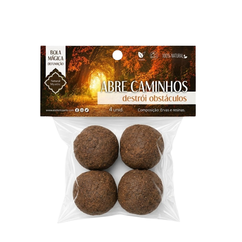 Bombitas de Defumación Natural 'Abre Caminos' | Destruye Obstáculos (4 Unid) Esotergia