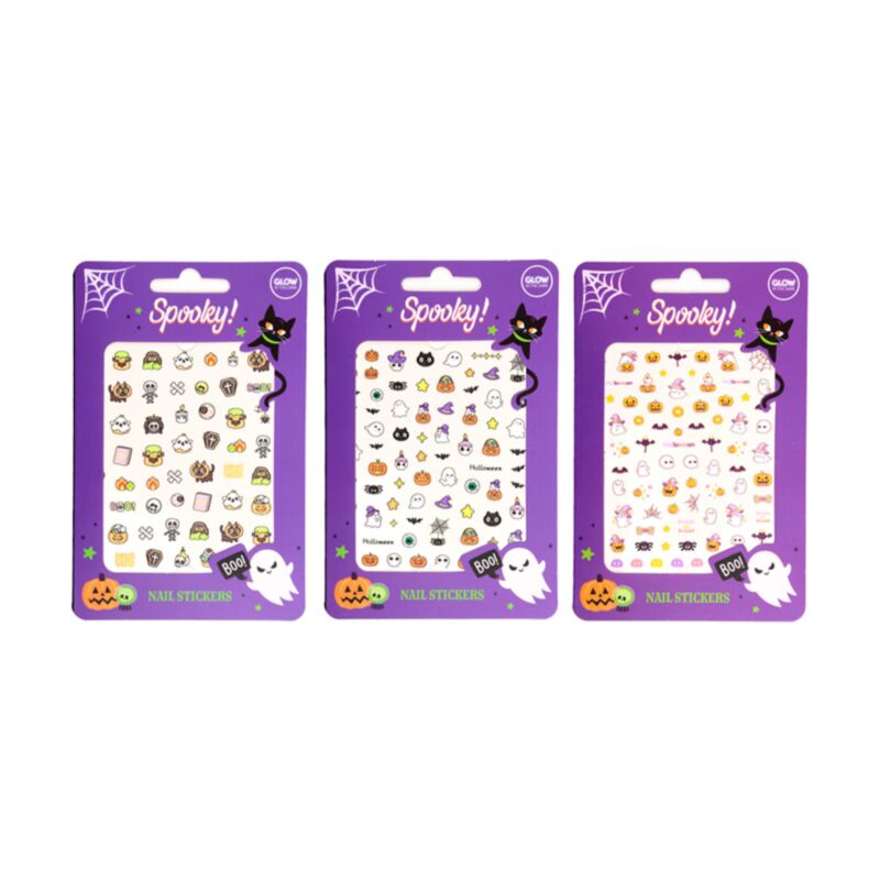 [PREVENTA] Pegatinas Mágicas para Uñas: Amigos Espeluznantes Esotergia Tienda