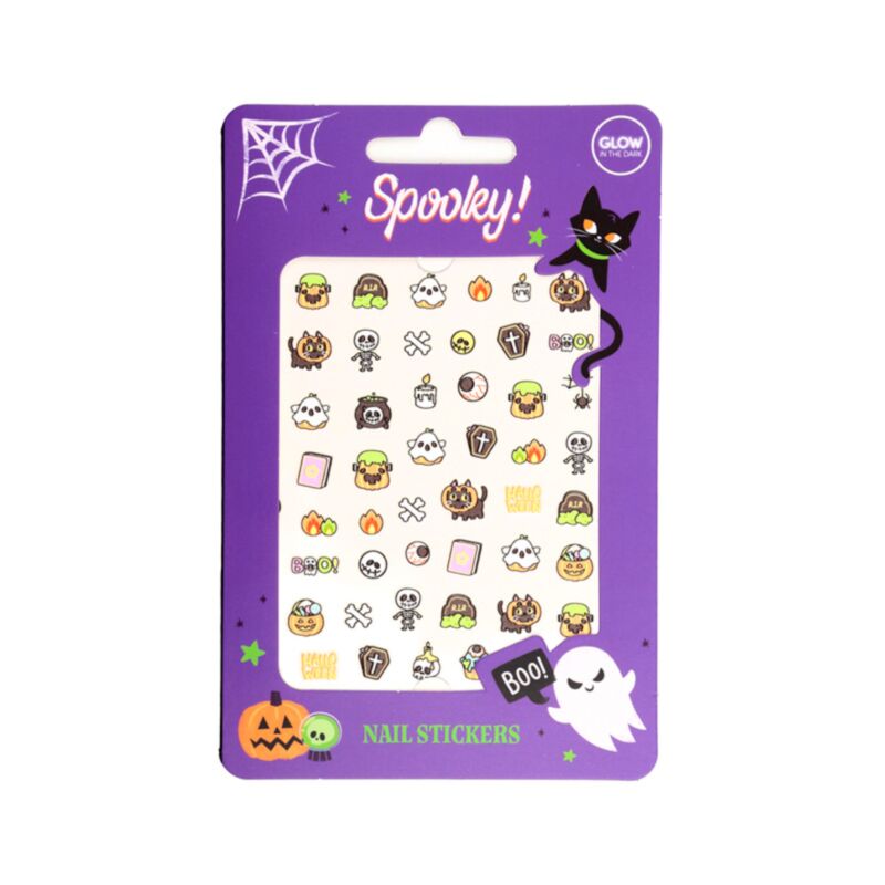 [PREVENTA] Pegatinas Mágicas para Uñas: Amigos Espeluznantes Esotergia Tienda