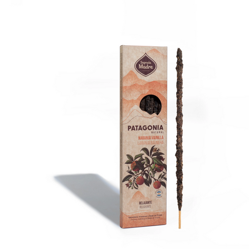 Incienso Patagonia Naranja Vainilla - Sahumerio Artesanal Relajante con Aroma Cítrico y Dulce Esotergia