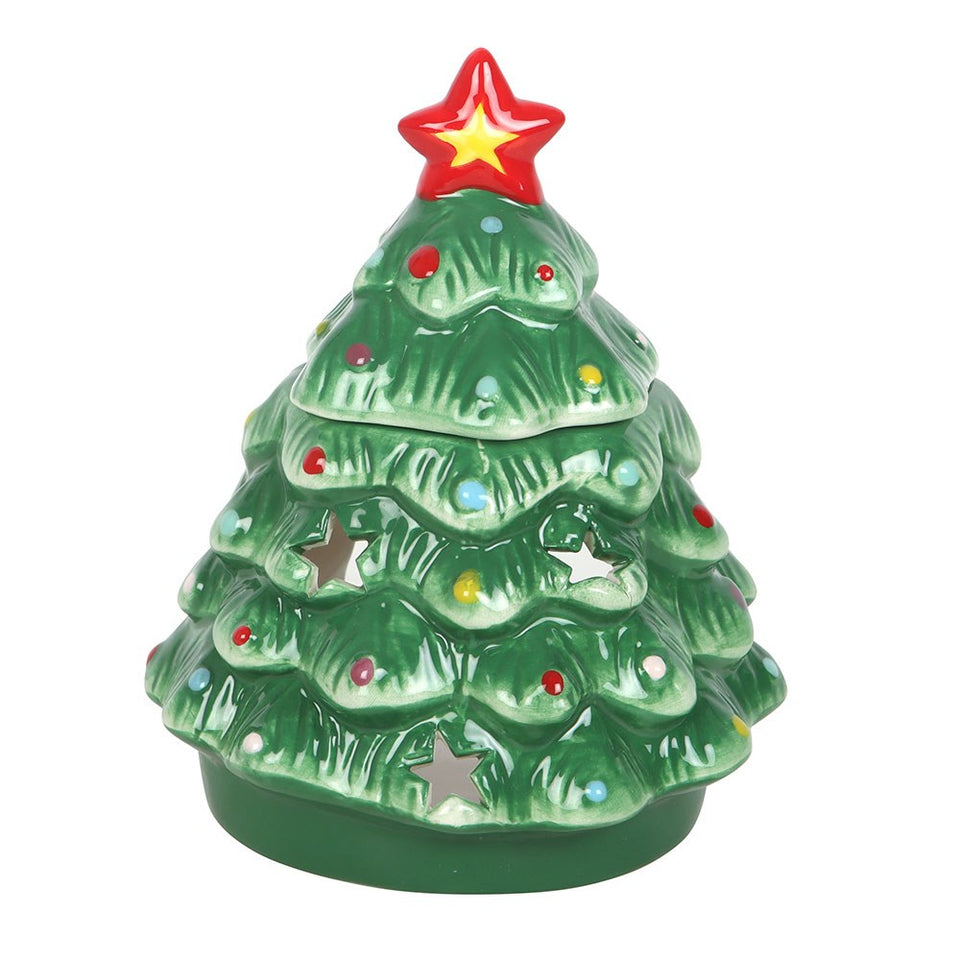 Quemador de Esencias Árbol de Navidad Tradicional | Nostalgia y Magia Festiva Esotergia
