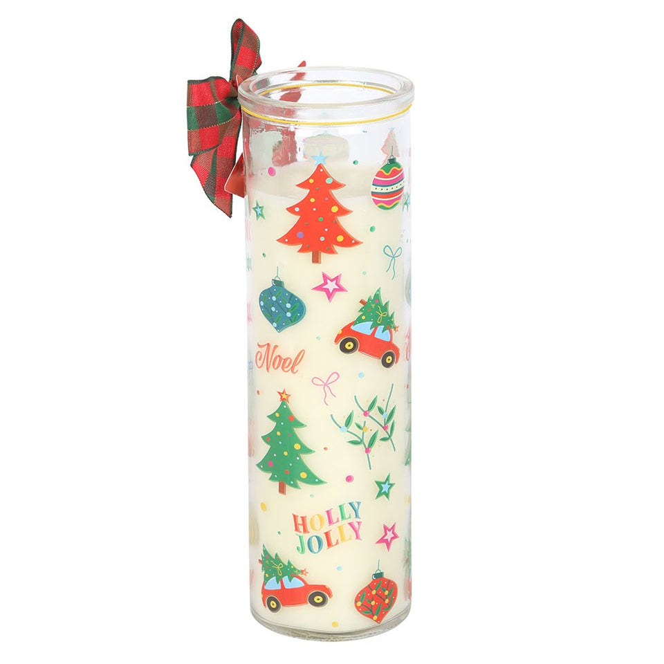 Vela Aromática en Tubo "Pudín Navideño" | Nostalgia y Magia Festiva Esotergia Tienda
