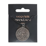 Collar Amuleto Vegvisir Brújula Vikinga | Guía y Protección Esotergia