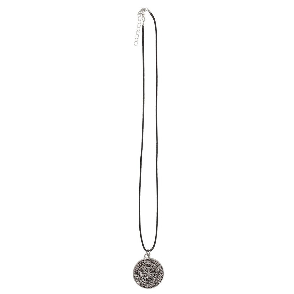 Collar Amuleto Vegvisir Brújula Vikinga | Guía y Protección Esotergia
