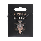 Collar Amuleto Punta de Flecha Vikinga | Fuerza y Determinación Esotergia