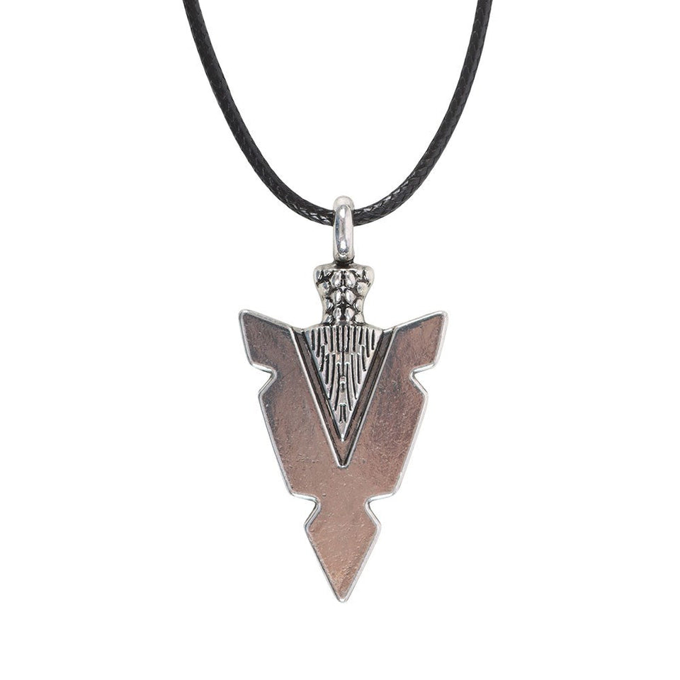 Collar Amuleto Punta de Flecha Vikinga | Fuerza y Determinación Esotergia