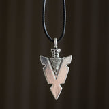 Collar Amuleto Punta de Flecha Vikinga | Fuerza y Determinación Esotergia