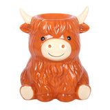 Quemador de Esencias y Cera Vaca Highland | Aromaterapia y Decoración Esotergia