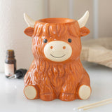 Quemador de Esencias y Cera Vaca Highland | Aromaterapia y Decoración Esotergia