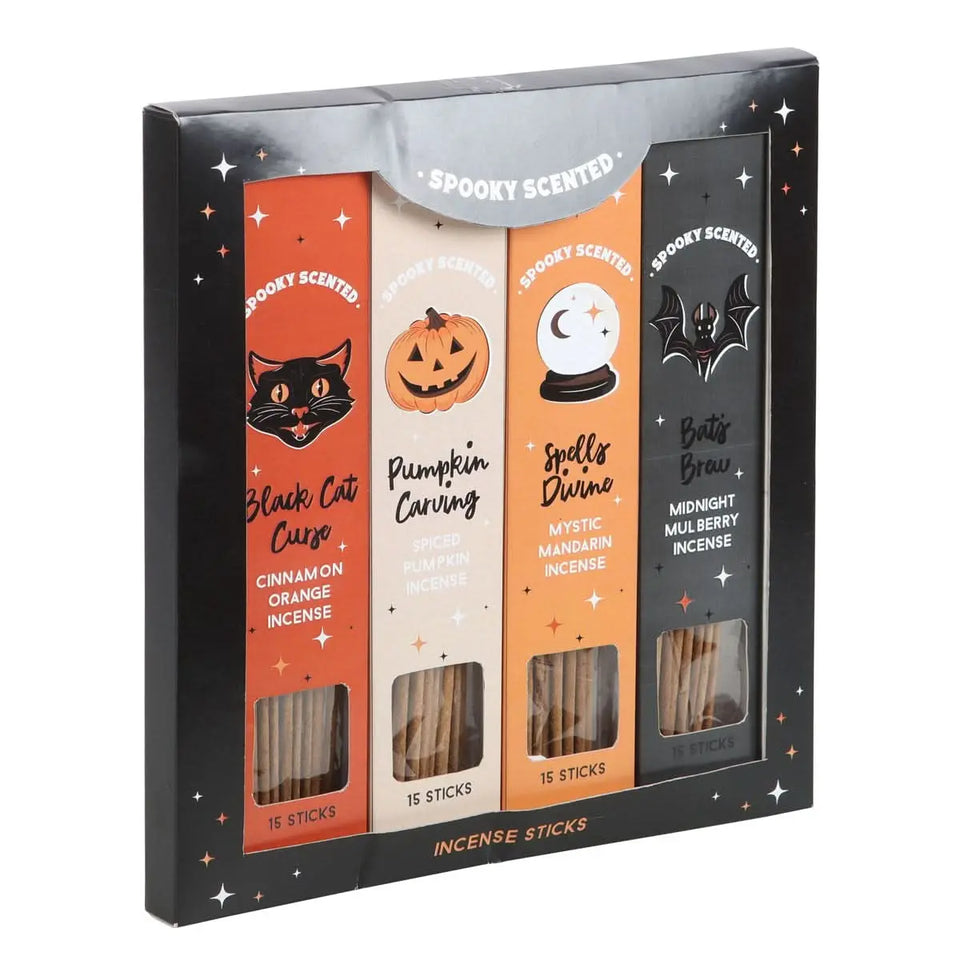 Set de Incienso Halloween: Varillas Aromáticas para una Noche Espeluznante - Esotergia Tienda
