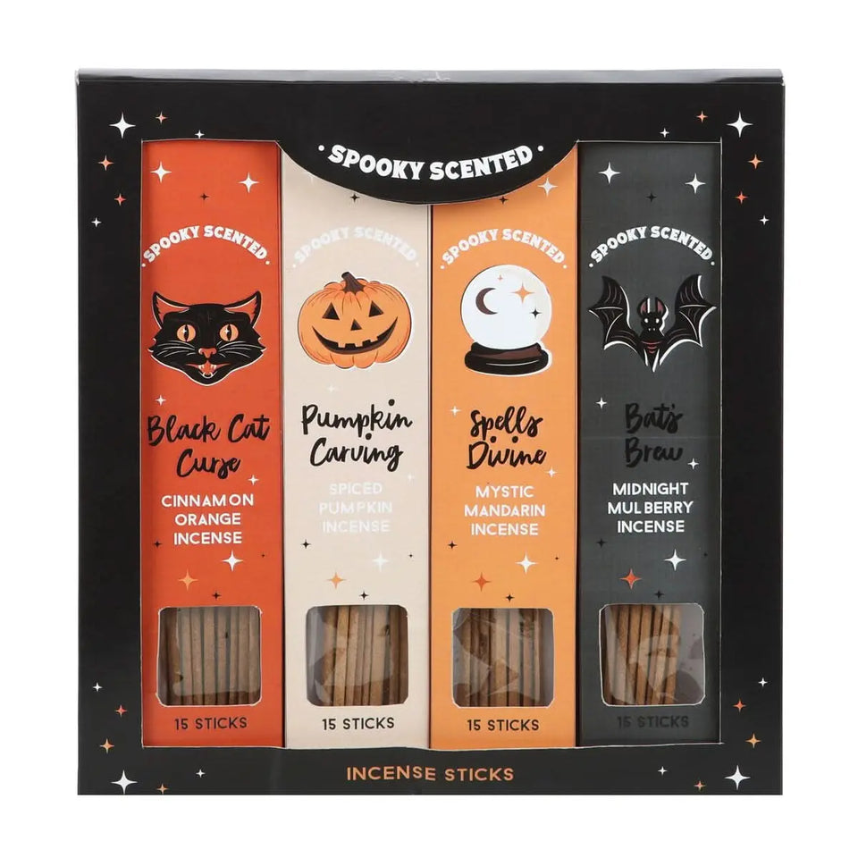 Set de Incienso Halloween: Varillas Aromáticas para una Noche Espeluznante - Esotergia Tienda