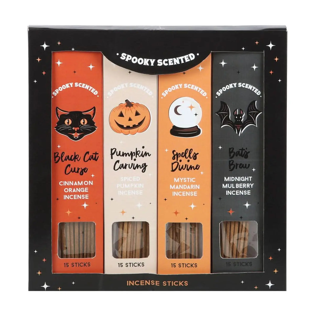 Set de Incienso Halloween: Varillas Aromáticas para una Noche Espeluznante - Esotergia Tienda