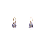 Pendientes de Amatista en Plata de Ley 925