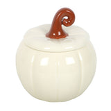 Quemador de Esencias Calabaza Blanca Minimalista Esotergia