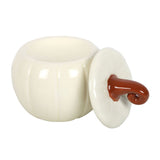 Quemador de Esencias Calabaza Blanca Minimalista Esotergia