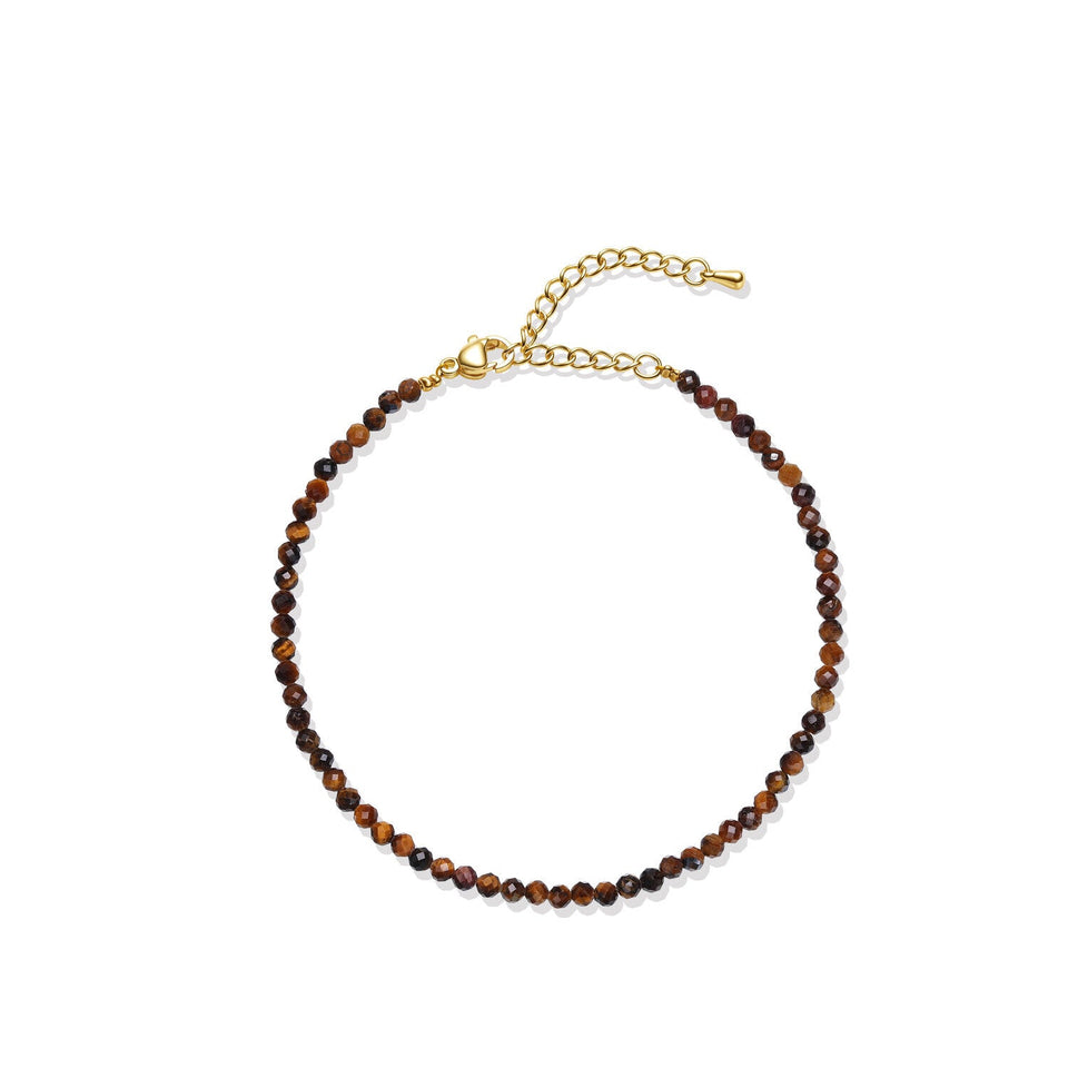 Pulsera "Aura de Luz" Mineral Color Oro | Elige tu Gema de Poder Esotergia