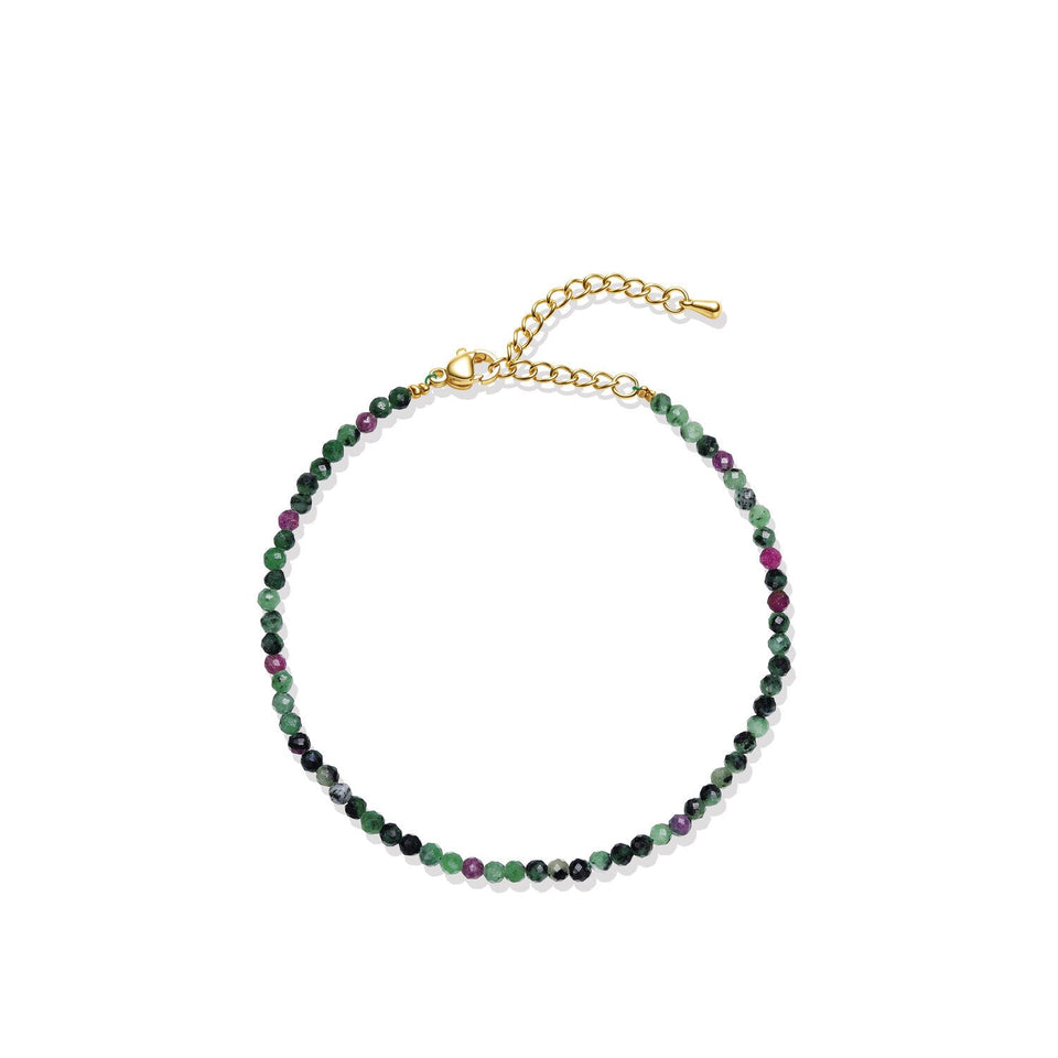 Pulsera "Aura de Luz" Mineral Color Oro | Elige tu Gema de Poder Esotergia