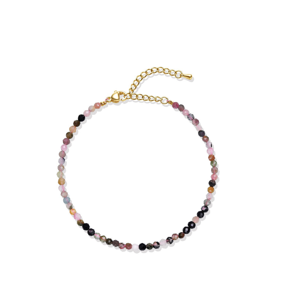 Pulsera "Aura de Luz" Mineral Color Oro | Elige tu Gema de Poder Esotergia
