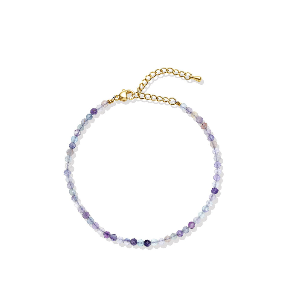 Pulsera "Aura de Luz" Mineral Color Oro | Elige tu Gema de Poder Esotergia