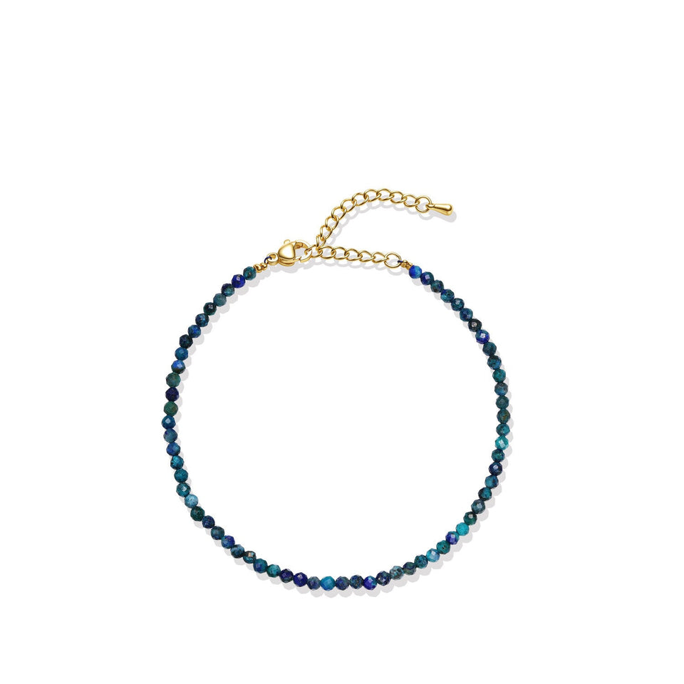 Pulsera "Aura de Luz" Mineral Color Oro | Elige tu Gema de Poder Esotergia