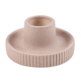 Cuenco Porta Sahumerios (Salvia, Palo Santo) | Cerámica Crema Estriada | Limpieza Energética Esotergia