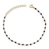 Pulsera de Protección y Energía de Ónix Negro | Plata Ley 925 y Oro 18k
