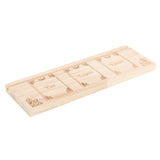 Soporte de Tarot Pasado Presente Futuro – Madera Natural Esotérica