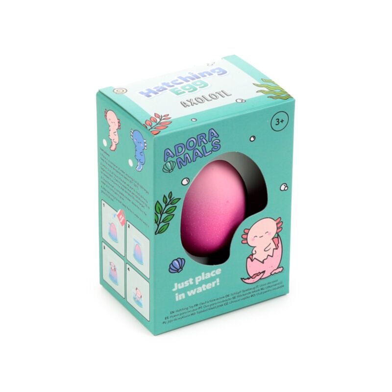 [PREVENTA]  Huevo Mágico de Crecimiento: Ajolote Sorpresa Esotergia Tienda