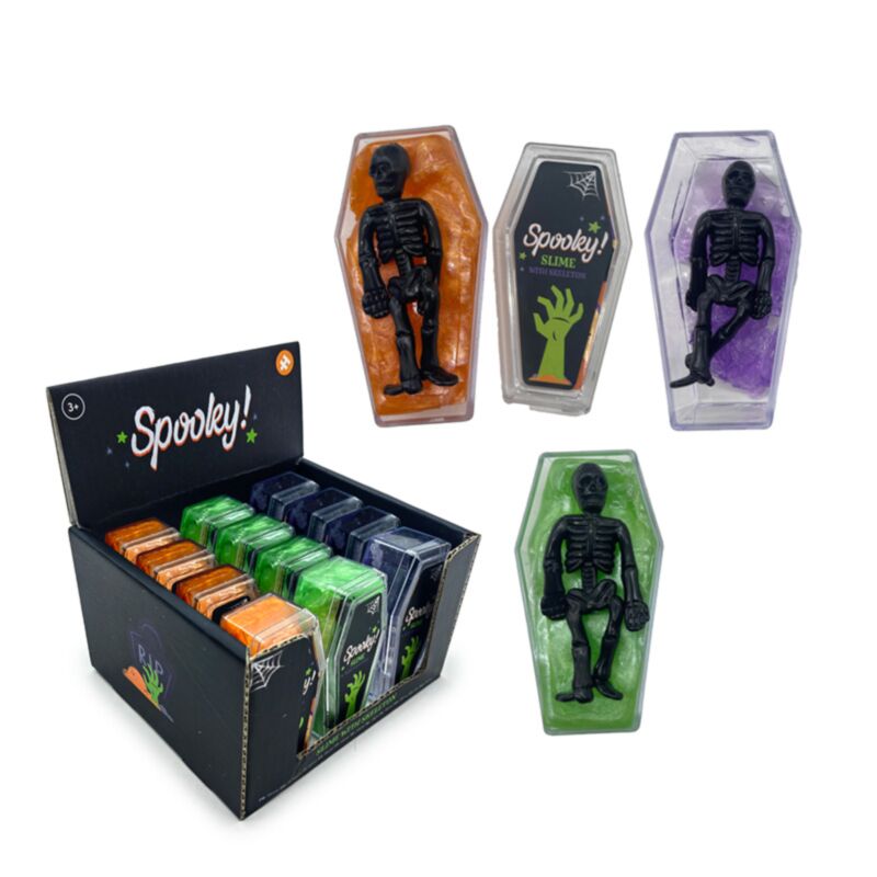 [PREVENTA]  Ataúd Mágico con Slime Sensorial y Esqueleto Sorpresa Esotergia Tienda
