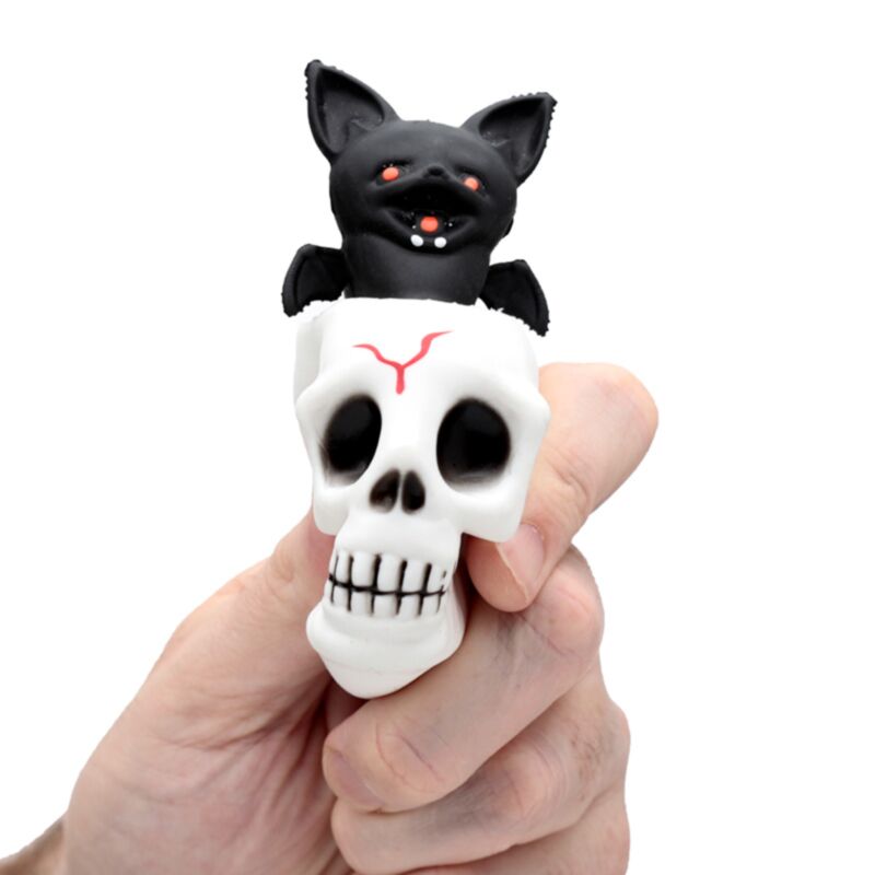 [PREVENTA] Juguete Sensorial Antiestrés: Calavera y Murciélago de Transformación Esotergia Tienda