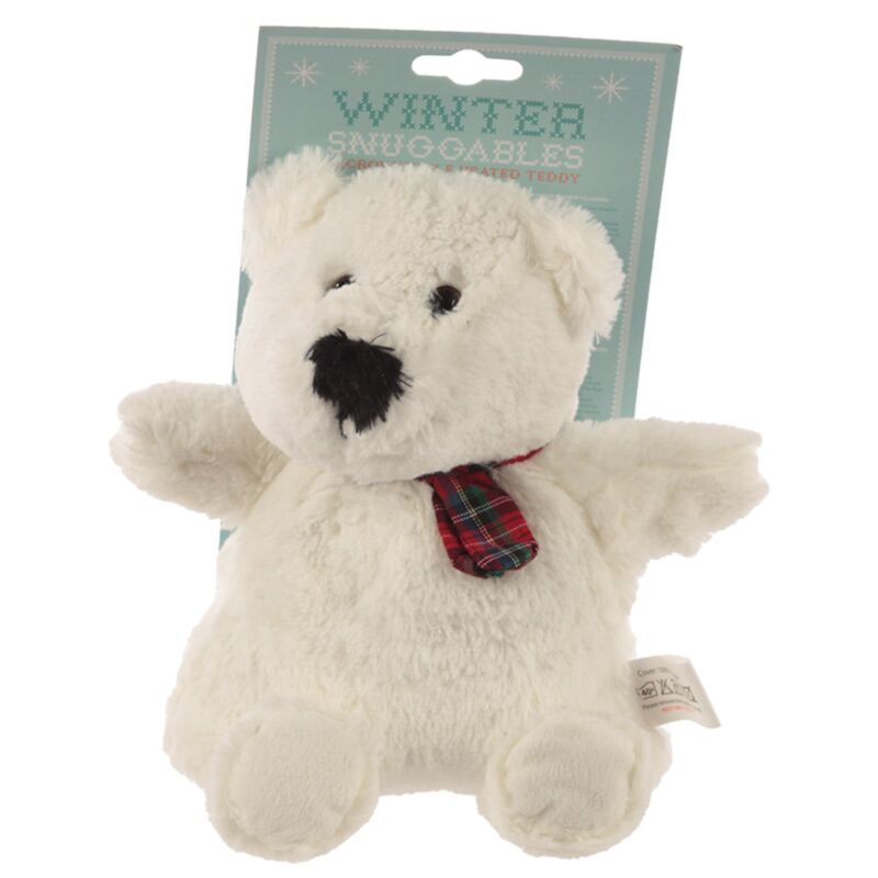[PREVENTA] Peluche Térmico de Semillas y Lavanda: Oso Polar Protector Esotergia Tienda