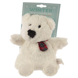 [PREVENTA] Peluche Térmico de Semillas y Lavanda: Oso Polar Protector Esotergia Tienda