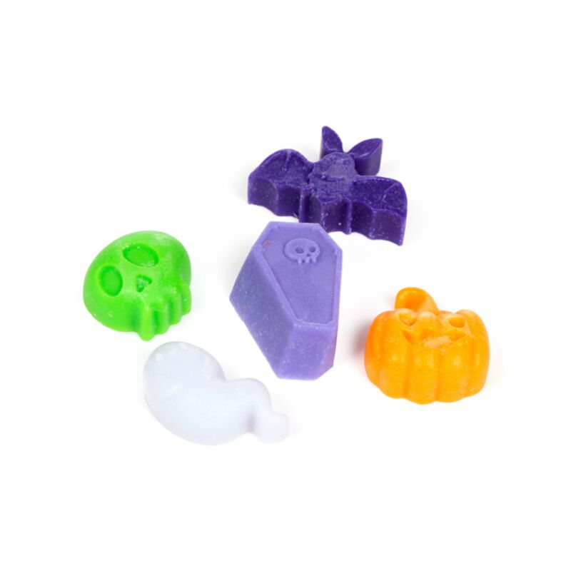 Set de 5 Ceras Artesanales "Espeluznante Halloween" | Magia de Otoño y Transformación Esotergia