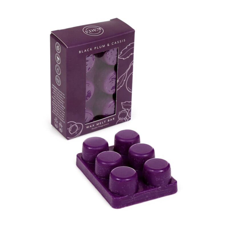 Set de 6 Ceras Artesanales Ciruela y Cassis | Intuición, Abundancia y Relajación Esotergia