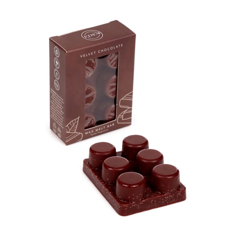 Set de 6 Ceras Artesanales Chocolate Terciopelo | Amor Propio, Enraizamiento y Calidez Esotergia