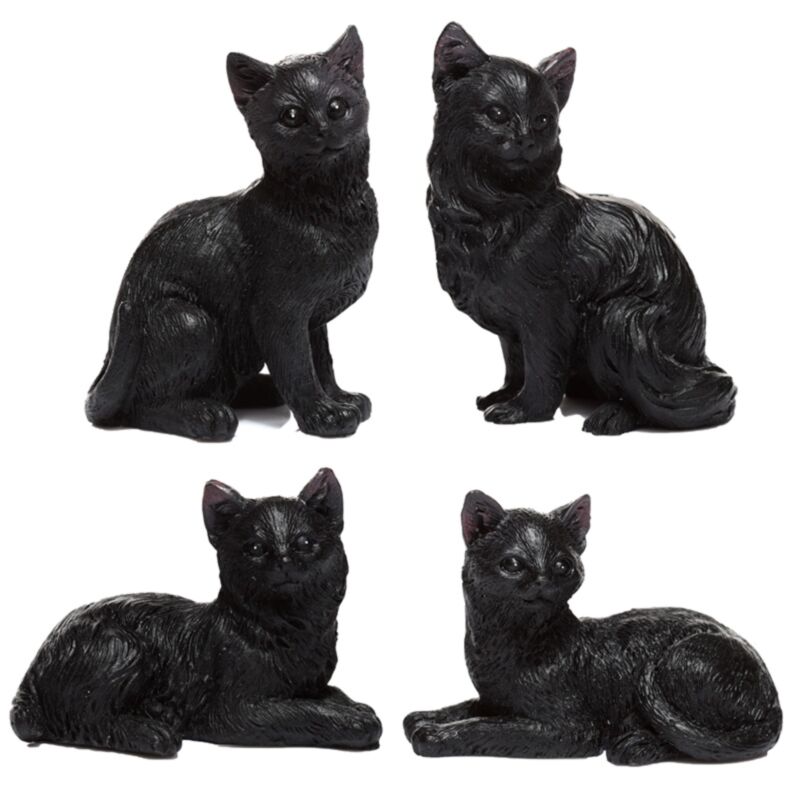 Gato Negro de la Suerte Esotergia Tienda